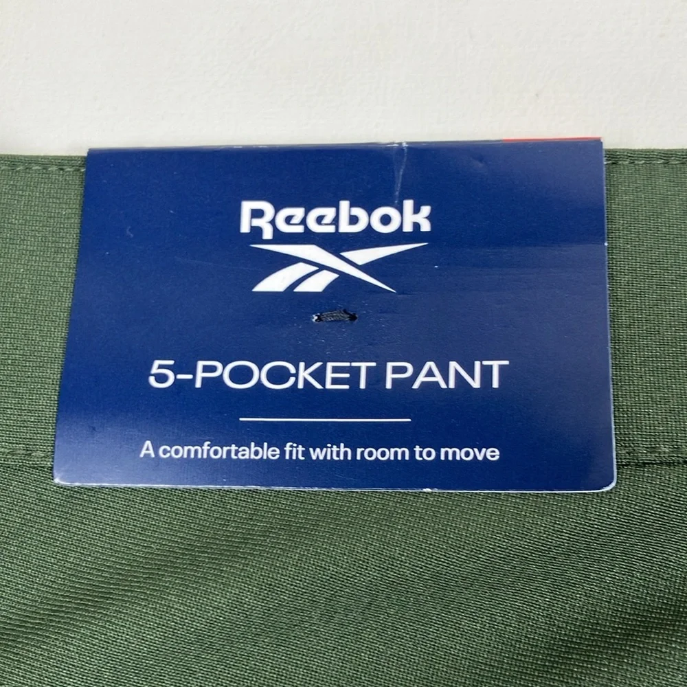 Reebok 5-Pocket 38x30 Voyager Golf Pants Green Men's NWT